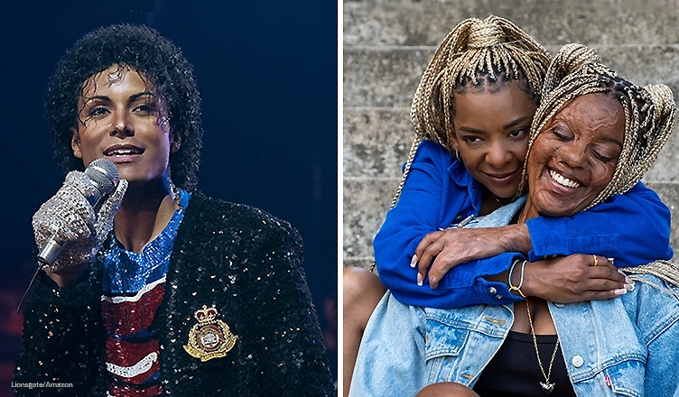 Michael soared at the box office this weekend while and Is God Is sank. (Credit: Lionsgate and Amazon MGM Studios)