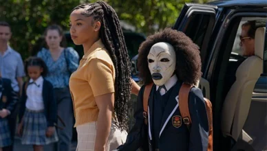 Chloe Bailey leads the cast of Strung. (Credit: Peacock)