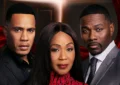 Thou Shall Not Commit Adultery stars Traí Byers, Erica Campbell and CJ Williams (Credit: Lifetime)