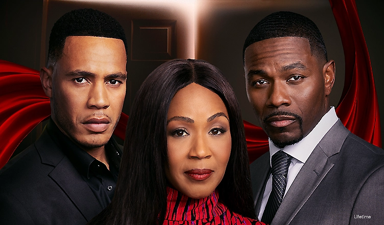 Thou Shall Not Commit Adultery stars Traí Byers, Erica Campbell and CJ Williams (Credit: Lifetime)