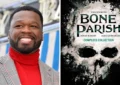 50 Cent and Bone Parish (Credit: Shutterstock and Starz/BOOM! Studios)