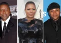 BET announces its first-ever board of advisors, which includes (L-R) Bob Johnson, Queen Latifah and LL Cool J. (Credit: Shutterstock)