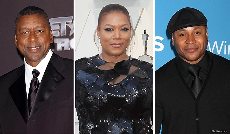 BET announces its first-ever board of advisors, which includes (L-R) Bob Johnson, Queen Latifah and LL Cool J. (Credit: Shutterstock)