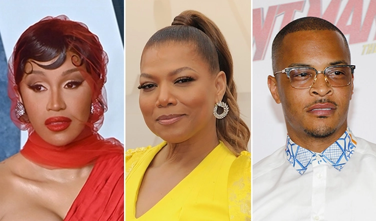 BET Awards 2026 performers include Cardi B, Queen Latifah, and T.I. (Credit: Shutterstock and Popular Images)
