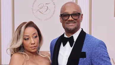 Alicia Brown and Big Tigger attend the 2025 BET Awards in Los Angeles (Credit: Getty Images for BET)