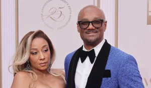 Alicia Brown and Big Tigger attend the 2025 BET Awards in Los Angeles (Credit: Getty Images for BET)