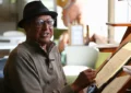 Floyd Norman is shown in the film "Floyd Norman: An Animated Life" (Credit: Fiore Media Group)