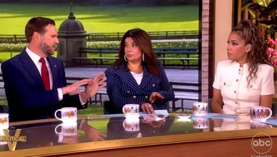 Vice President JD Vance sat down for a contentious conversation on the Tuesday, June 16, 2026 episode of The View. (Credit: ABC)
