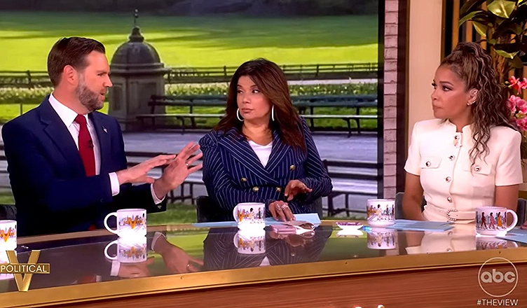 Vice President JD Vance sat down for a contentious conversation on the Tuesday, June 16, 2026 episode of The View. (Credit: ABC)
