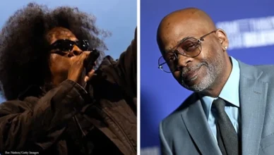 Jay-Z at the Roots Picnic and Damon Dash at NAACP Image Awards Official BET Dinner at Grand Venue (Credit: Roc Nation and Getty Images for BET)