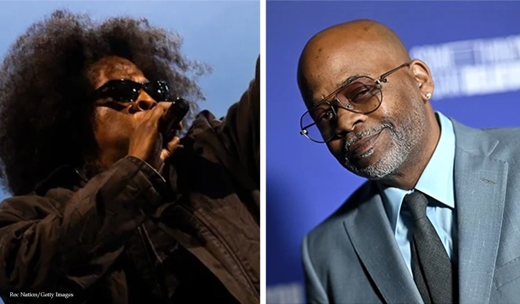 Jay-Z at the Roots Picnic and Damon Dash at NAACP Image Awards Official BET Dinner at Grand Venue (Credit: Roc Nation and Getty Images for BET)