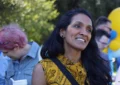 Los Angeles-March 8th 2026: Los Angeles City Council member Nithya Raman officially launches her bid to become Los Angeles Mayor. The official campaign launch event took place in Sherman Oaks. (Credit: Shutterstock)