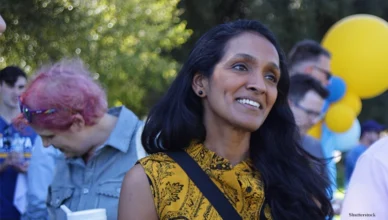 Los Angeles-March 8th 2026: Los Angeles City Council member Nithya Raman officially launches her bid to become Los Angeles Mayor. The official campaign launch event took place in Sherman Oaks. (Credit: Shutterstock)