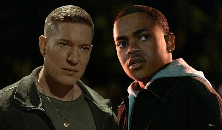 Joseph Sikora and Michael Rainey Jr. will star in the new Power spinoff Power: Legacy (Credit: Starz)
