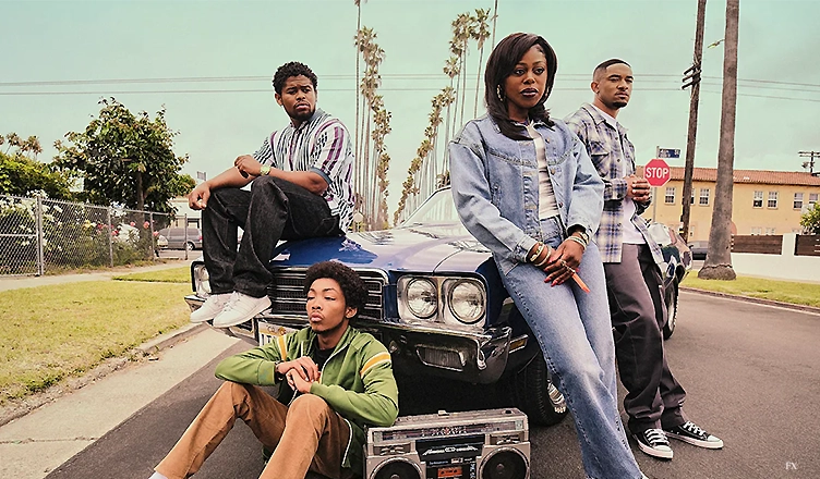 FX's The Drop Pictured (L-R) Isaiah John, Asante Blackk, Gail Bean, Peyton Alex Smith. (Credit FX)