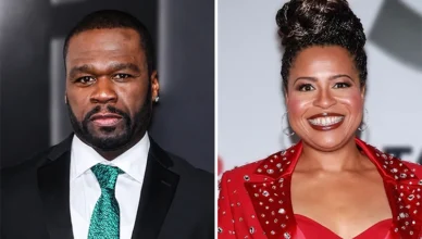 50 Cent and Courtney A Kemp (Credit: Shutterstock)