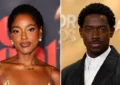 Arsema Thomas and Damnson Idris (Credit: Shutterstock)