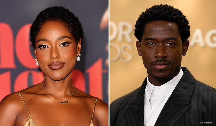 Arsema Thomas and Damnson Idris (Credit: Shutterstock)
