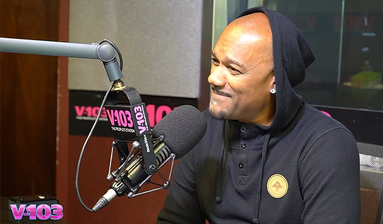 Big Tigger on V103 radio in Atlanta. (Credit: V103)