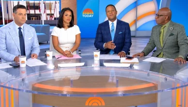 Craig Melvin addressed the Today show security breach on the Friday, July 17, 2026 broadcast. (Credit: NBC)
