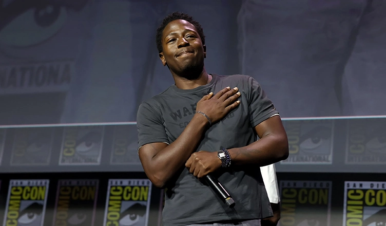 David Jonsson attends Marvel's presentation at San Diego Comic-Con on July 25, 2026. (Credit: Photo by Jesse Grant/Getty Images for Disney)