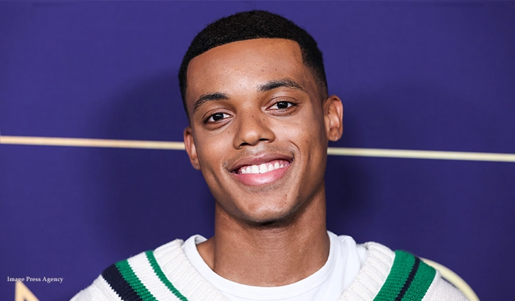 Jabari Banks arrives at NBCUniversal's FYC Event For 'Bel-Air' held at the NBCU FYC House on May 24, 2022 in Hollywood, Los Angeles, California, United States. — Photo by Image Press Agency