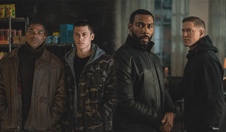 Power Origins and Power (Credit: Starz)
