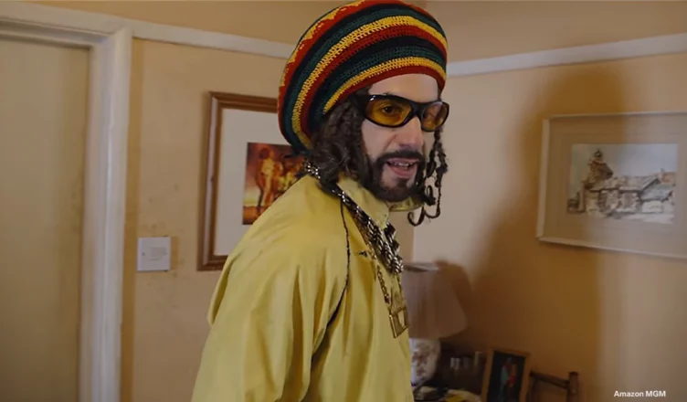 An image from the Ali G: Who Iz I? trailer (Credit: Amazon MGM Studios)