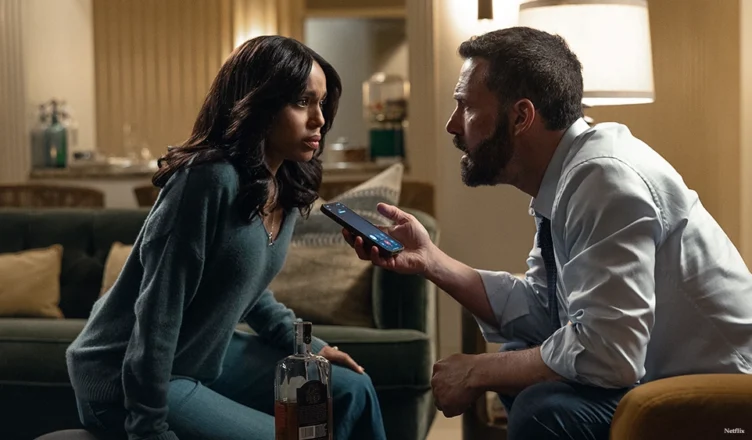Animals stars Ben Affleck and Kerry Washington (Netflix)