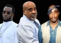 Diddy Keefe D in Court and Tupac Shakur (Credit: Shutterstock)
