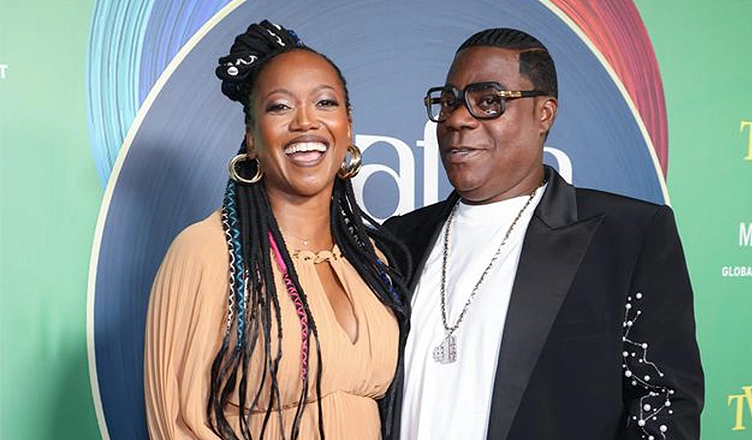 The Fall and Rise of Reggie Dinkins stars Erika Alexander and Tracy Morgan (Credit: Sheri Determan for AAFCA)