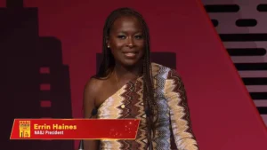 Errin Haines NABJ President (Credit: YouTube)