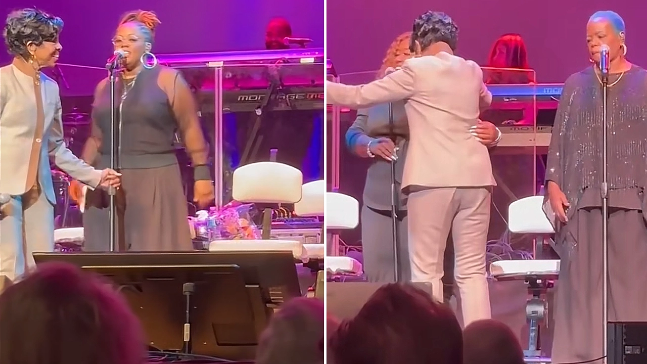 Videos posted to TikTok showed Knight appearing confused on stage. (TikTok/@jaycee1233)
