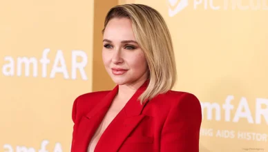 Hayden Panettiere arrives at the 2022 amfAR Gala Los Angeles held at the Pacific Design Center on November 3, 2022 in West Hollywood, California, United States. — Photo by Image Press Agency