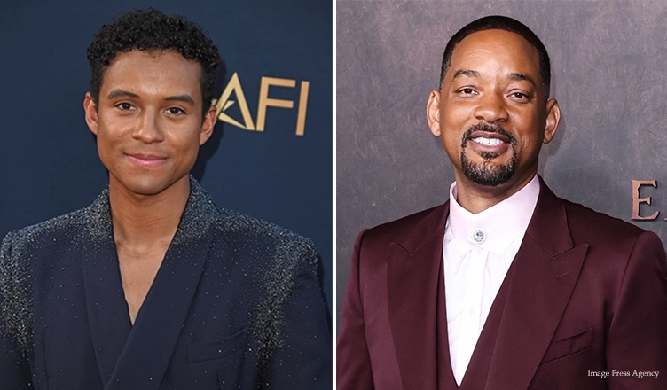 Jaafar Jackson and Will Smith (Credit: Image Press Agency)