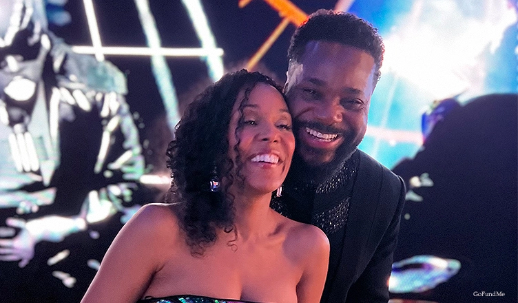 Malcolm Jamal Warner and Tenisha Warner (Credit: GoFundMe)