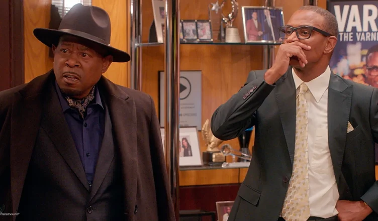 Martin Lawrence and Tommy Davidson in The Varnell Hill Show. (Credit: Paramount+)