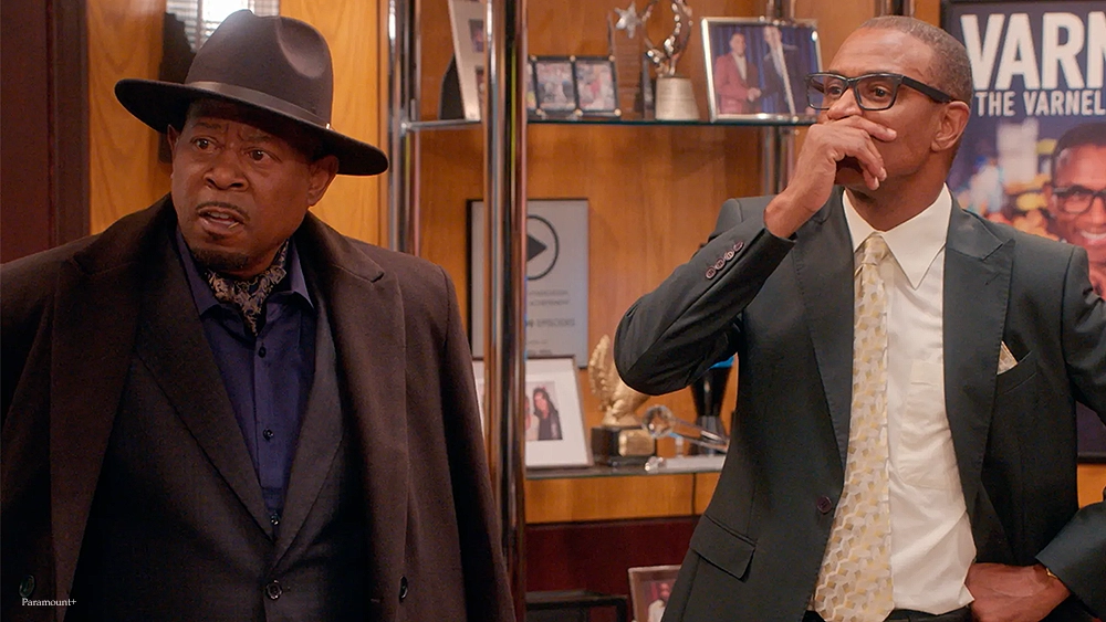Martin Lawrence and Tommy Davidson in The Varnell Hill Show. (Credit: Paramount+)