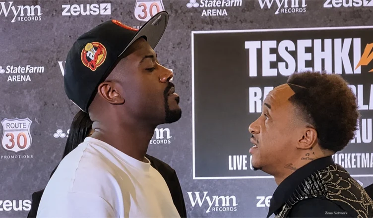 Ray J and Orlando Brown Weigh In for Zeus Network fight. (Credit: Instagram/Zeus Network)