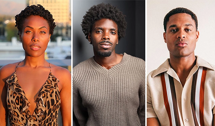 Starz Black rodeo series will star (L-R) DeWanda Wise (Credit Alano Miller), Tian Richards (Credit: Lashaun Clay), Marcus Mitchell (Credit Joelyn Dalit)