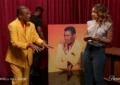 Tommy Davidson and Wendy Raquel Robinson in The Varnell Hill Show (Credit: Paramount+)