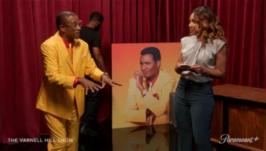 Tommy Davidson and Wendy Raquel Robinson in The Varnell Hill Show (Credit: Paramount+)