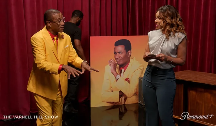 Tommy Davidson and Wendy Raquel Robinson in The Varnell Hill Show (Credit: Paramount+)