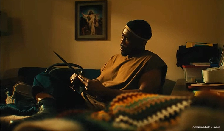 Mahershala Ali plays hitman with a conscience in the trailer for Your Mother Your Mother Your Mother (Credit: Amazon MGM Studios)