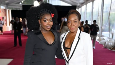 Alijah Kai and Tichina Arnold attend the Atlanta special screening of Netflix's "A Different World" sequel series on Sept. 21, 2026. (Credit: Netflix)