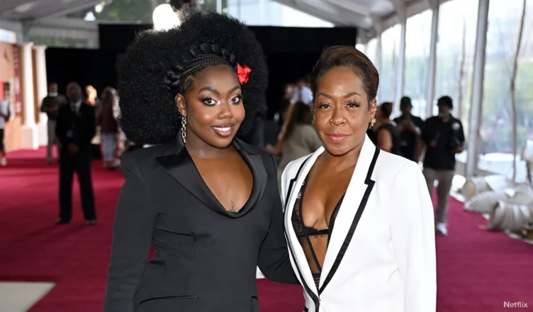 Alijah Kai and Tichina Arnold attend the Atlanta special screening of Netflix's "A Different World" sequel series on Sept. 21, 2026. (Credit: Netflix)