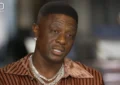 Rapper Boosie Badazz appeared on 60 Minutes Sept. 13, and said he paid $600,000 to two Trump-affiliated political operatives for a presidential pardon that never came. (Credit: CBS)