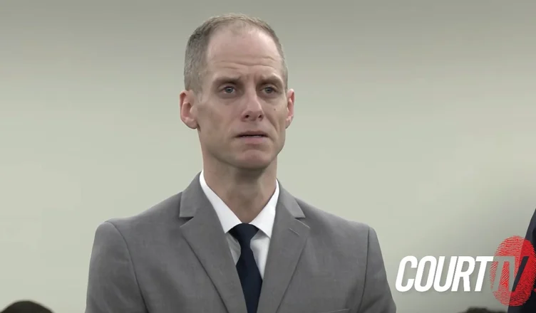 Caleb Flynn, a singer and music worship leader, who gained national prominence on American Idol, was found guilty of killing his wife Ashley Flynn on Tuesday, Sept. 29, 2026. (Credit: Court TV)
