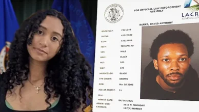 Celeste Rivas Hernandez and D4vd Booking Photo (Credit: Los Angeles County D.A.'s Office)