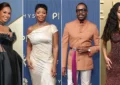 (L-R) Salli Richardson-Whitfield, Janelle James, Colman Domingo, Chase Infiniti arrive at the 2026 Primetime Emmy Awards in Los Angeles. (Credit: NBC via Getty Images)